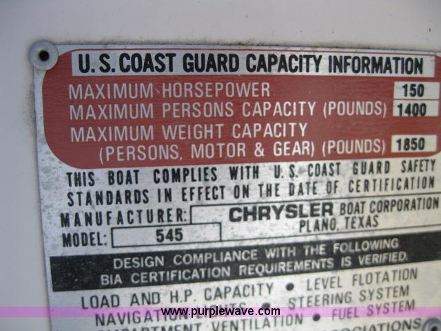 image for item 5000 1979 17'3" open bow boat