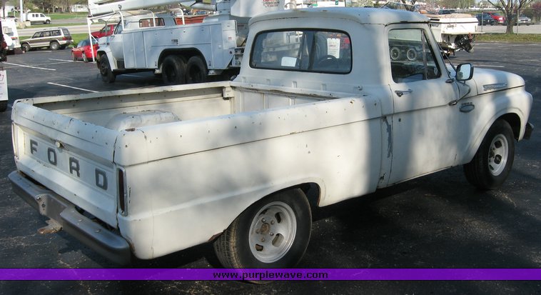 image for item 5590 1966 Ford F100 pickup