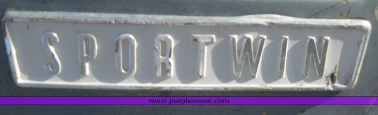 image for item 5591 1975 Landa aluminum V-bottom boat