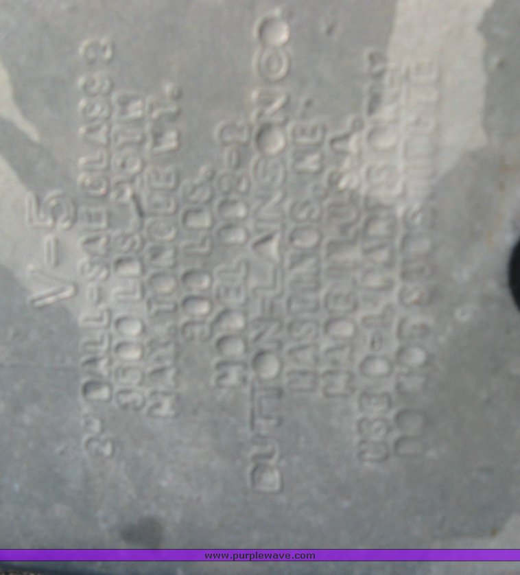 image for item 5591 1975 Landa aluminum V-bottom boat