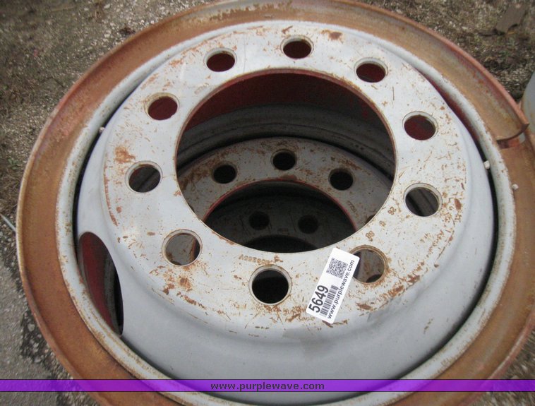 image for item 5649 (4) ten hole wheels