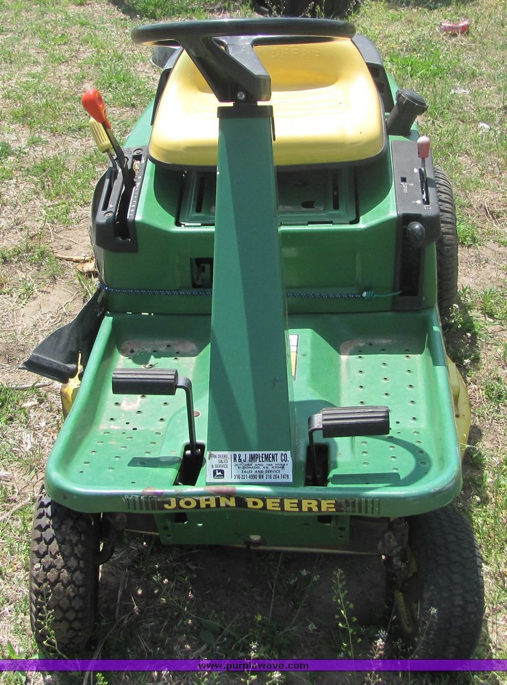 image for item 6074 John Deere riding lawn mower