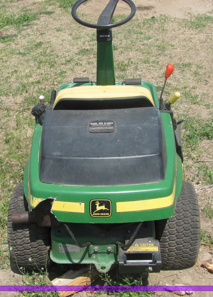 image for item 6074 John Deere riding lawn mower