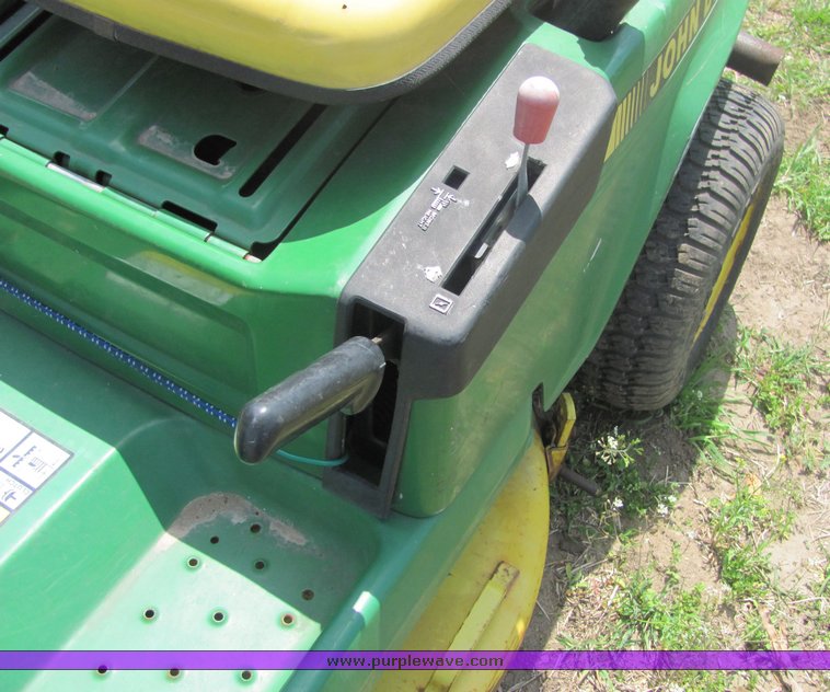 image for item 6074 John Deere riding lawn mower