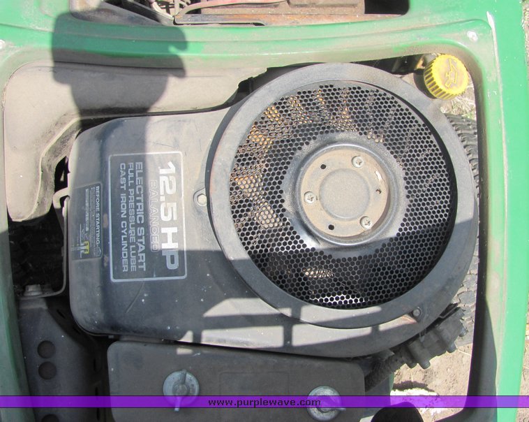 image for item 6074 John Deere riding lawn mower