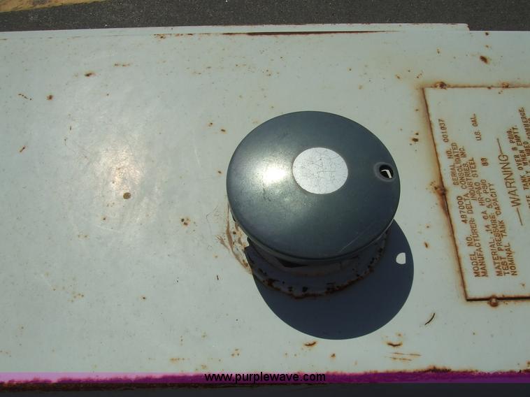 image for item 6681 Delta 88 gallon gas storage tank