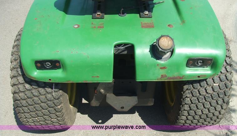 image for item 6839 John Deere 317 garden tractor