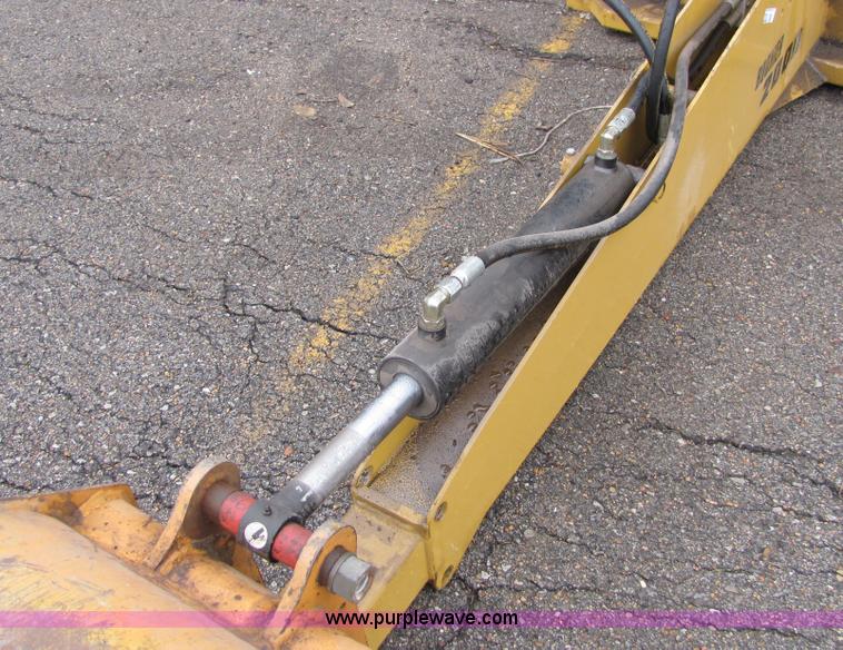 image for item 7051 Lackender Fabrications Boomer 2000 quick attach backhoe skid steer attachment