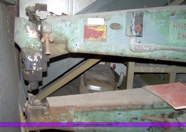 image for item 8673 Libert hi-speed shear