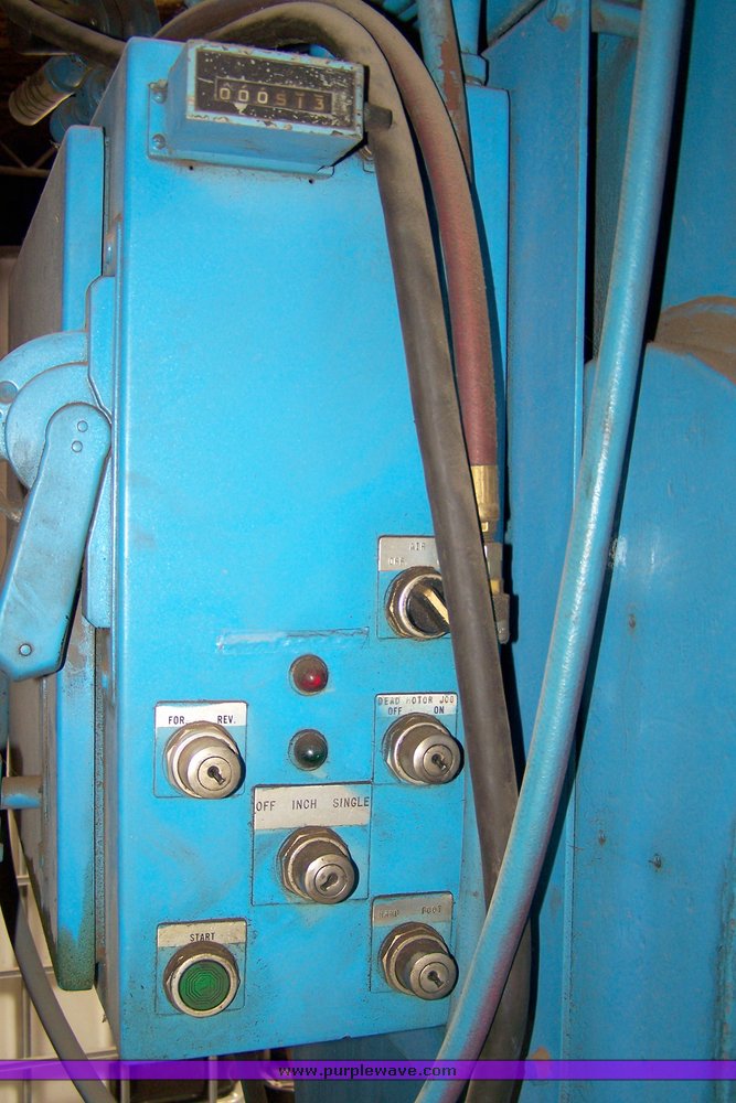 image for item 8675 Warren City Mfg 75 ton hydraulic punch