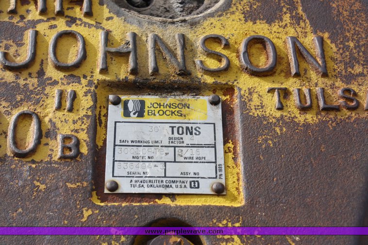 image for item 2113 1979 Bucyrus Erie 30XL truck crane