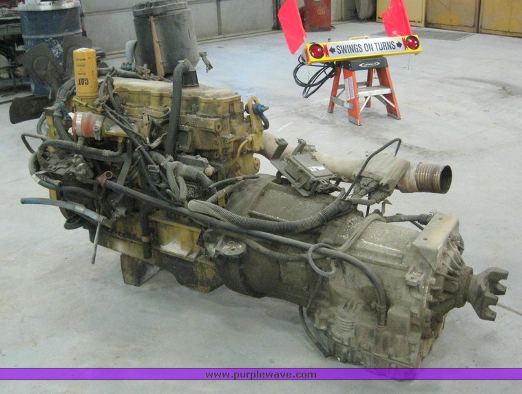 image for item 6049 1999 Caterpillar 3126 engine and Allison MD3560 transmission