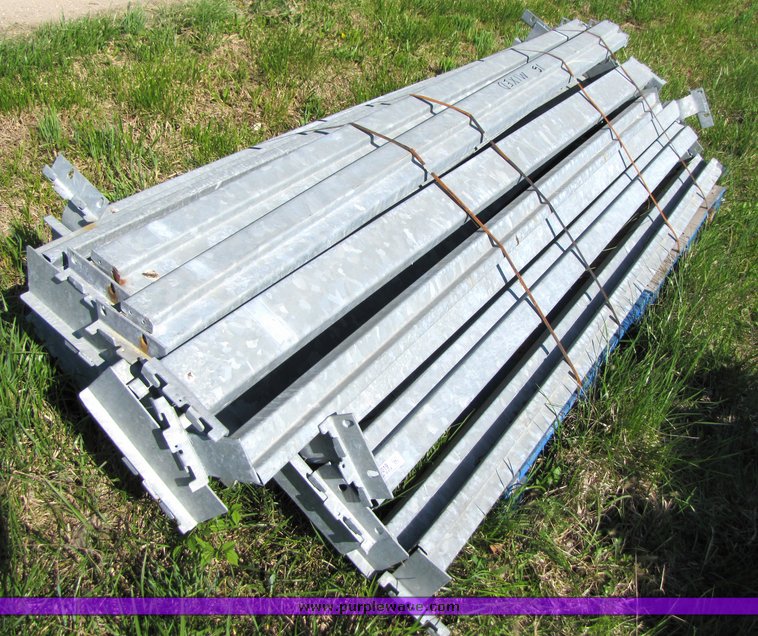 image for item 3019 (16) 93" mixed pallet racking cross members