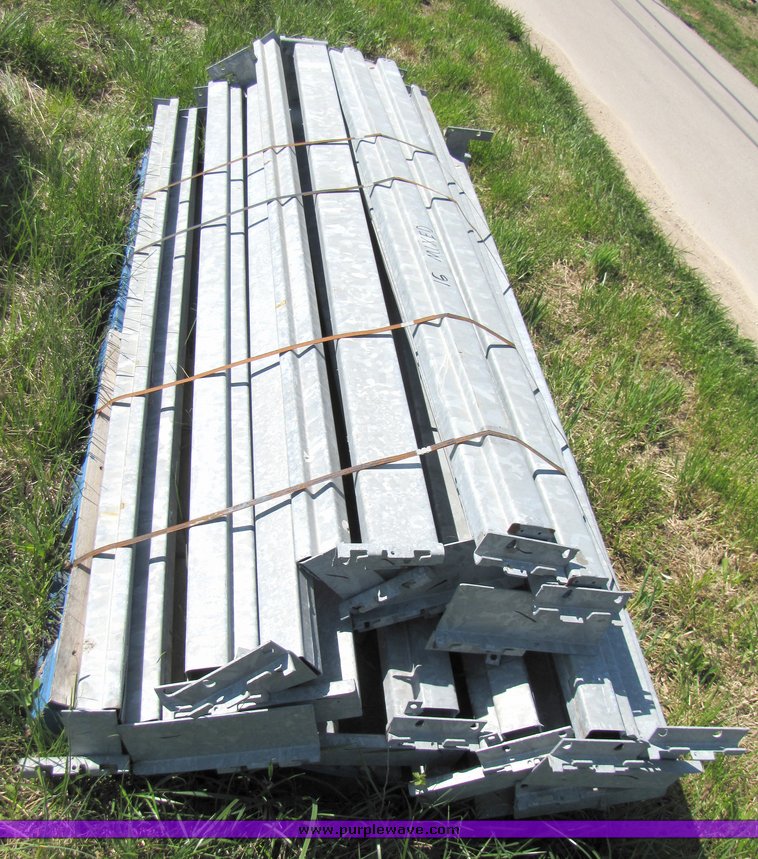 image for item 3019 (16) 93" mixed pallet racking cross members