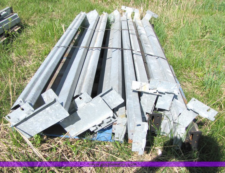 image for item 3021 (15) 93" mixed pallet racking cross members