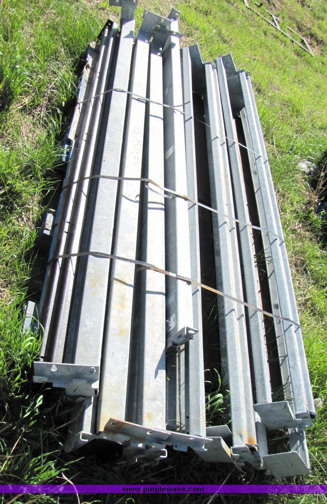 image for item 3021 (15) 93" mixed pallet racking cross members