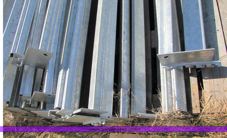 image for item 3026 (16) 102" pallet racking cross members