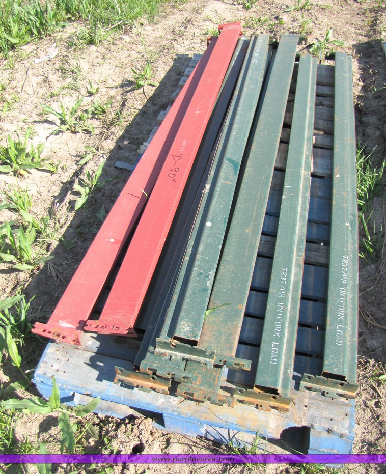image for item 3049 (10) 90" pallet racking cross members