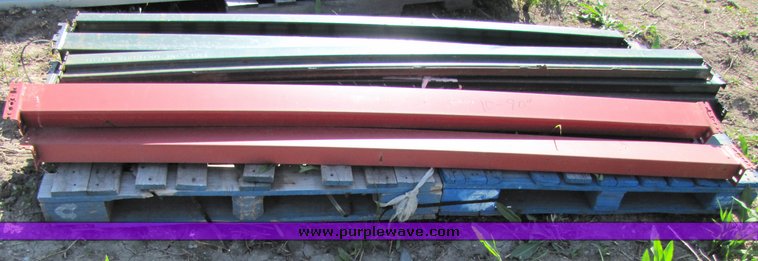 image for item 3049 (10) 90" pallet racking cross members