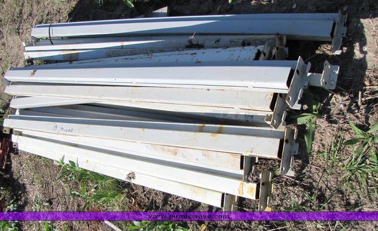 image for item 3051 (19) mixed pallet racking cross members