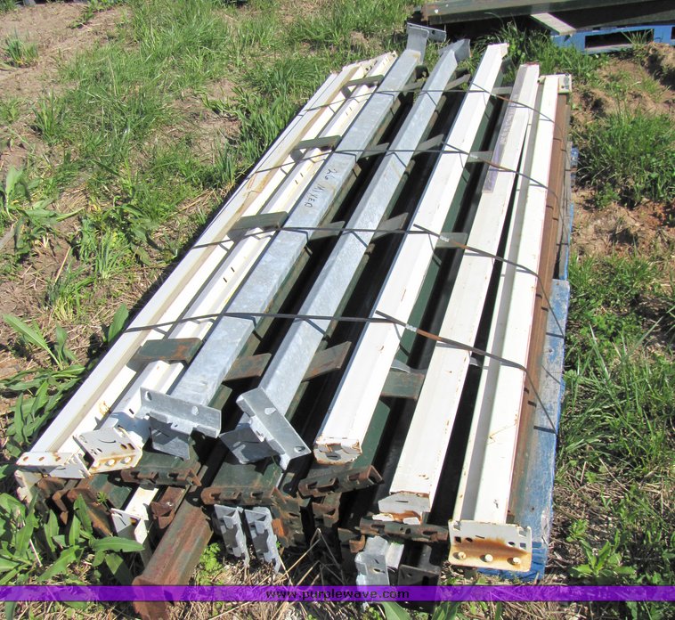 image for item 3052 (26) mixed pallet racking cross members