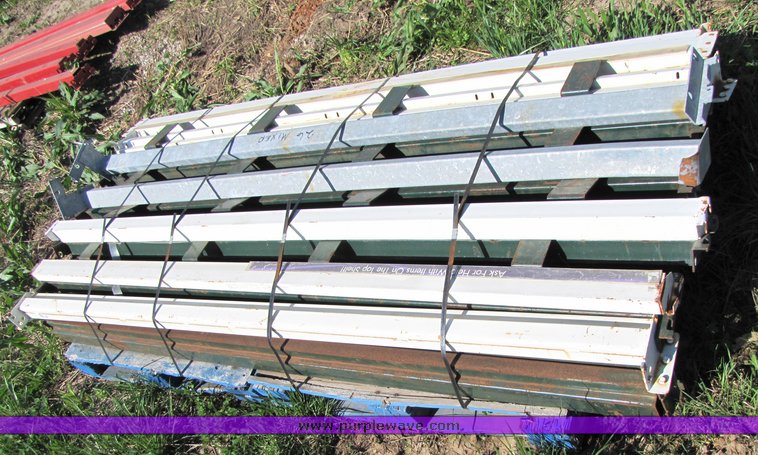 image for item 3052 (26) mixed pallet racking cross members