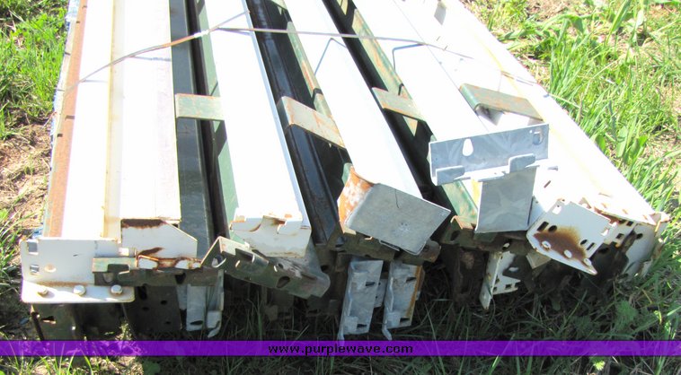 image for item 3052 (26) mixed pallet racking cross members