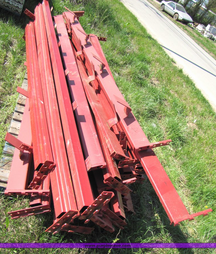 image for item 3058 (35) mixed pallet racking cross members