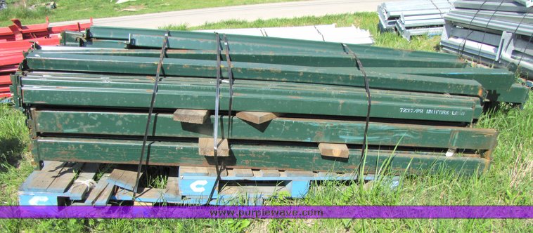 image for item 3059 (45) 94" mixed pallet racking cross members