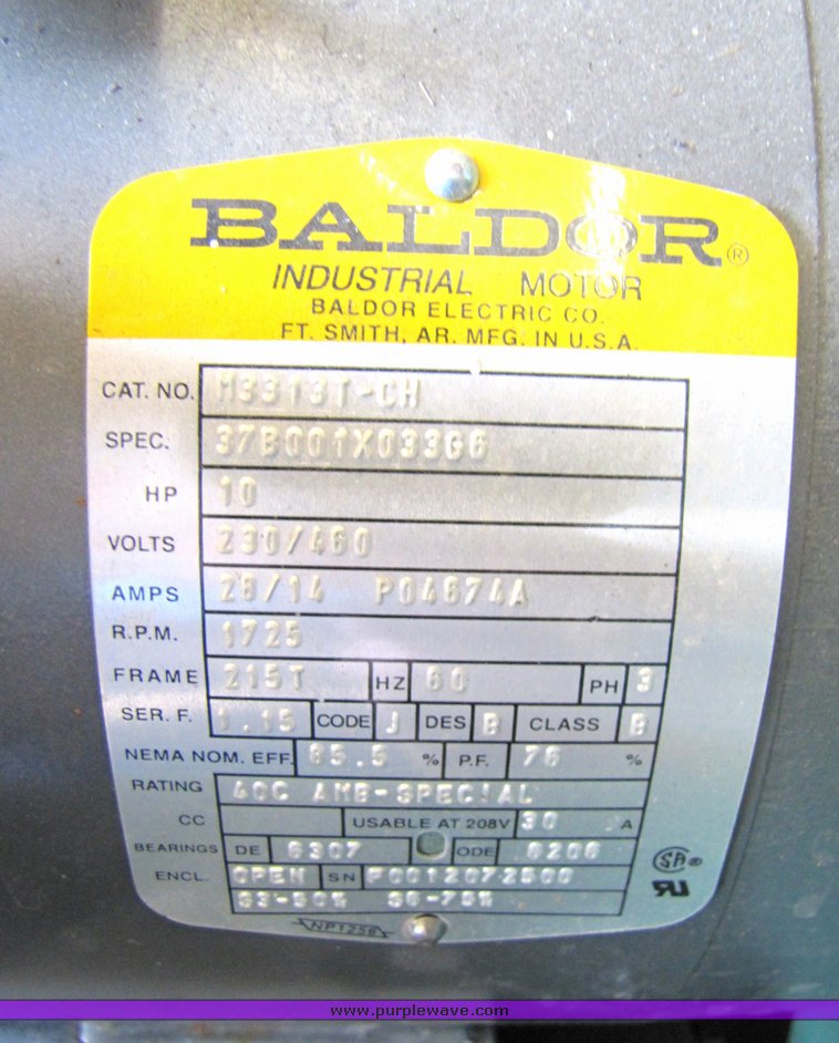 image for item 3060 2000 Champion VR10-12 upright air compressor