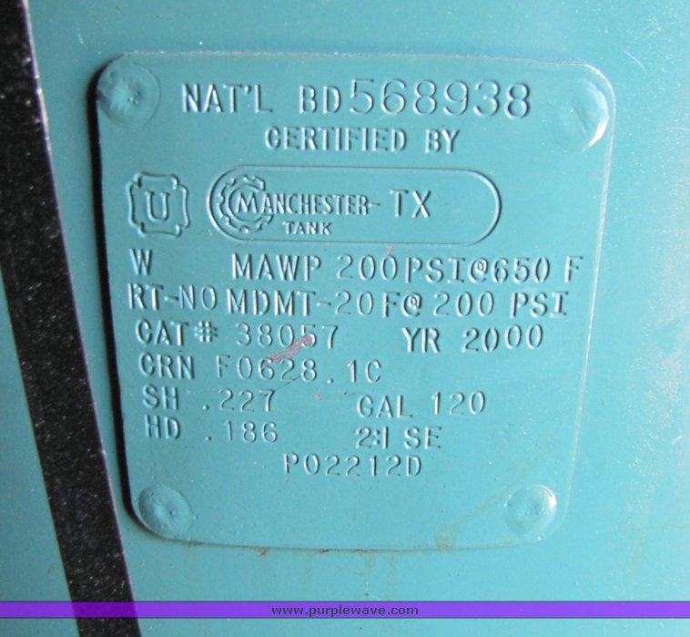 image for item 3060 2000 Champion VR10-12 upright air compressor