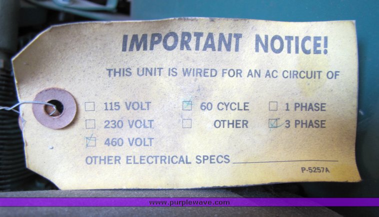 image for item 3060 2000 Champion VR10-12 upright air compressor