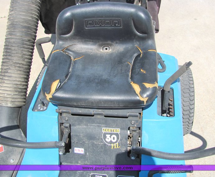 image for item 4033 Dixon Zeeter 30 riding lawn mower
