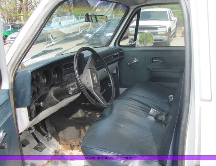 image for item 6077 1984 Chevrolet Custom Deluxe 30 crew cab pickup