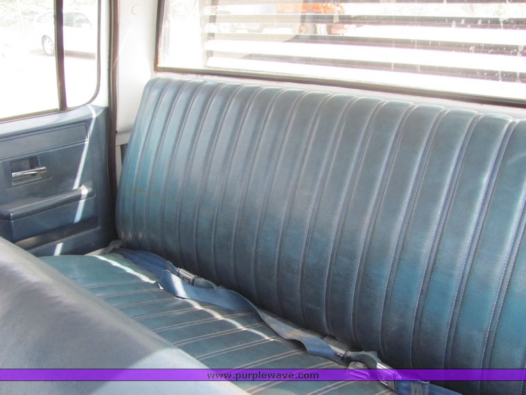 image for item 6077 1984 Chevrolet Custom Deluxe 30 crew cab pickup