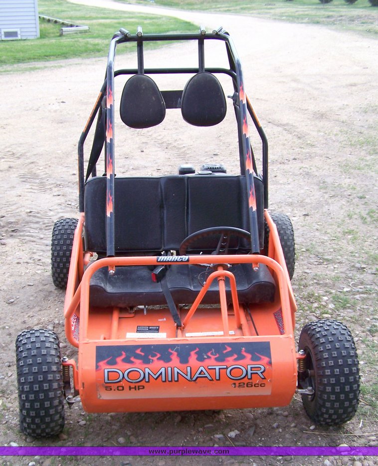 image for item 8679 Dominator 126cc 5hp gocart