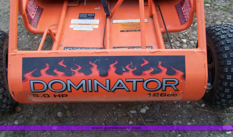 image for item 8679 Dominator 126cc 5hp gocart