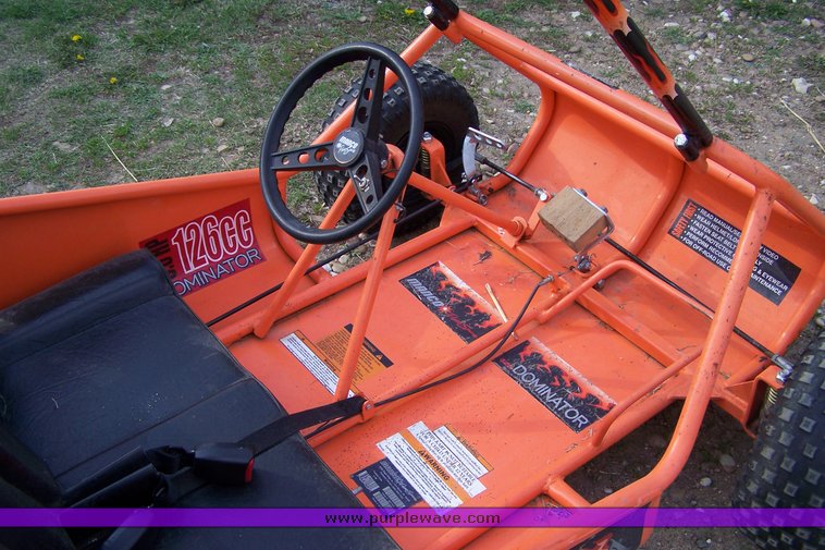 image for item 8679 Dominator 126cc 5hp gocart