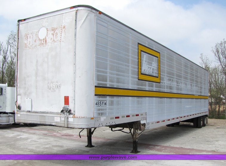 image for item 3035 1987 Great Dane van trailer