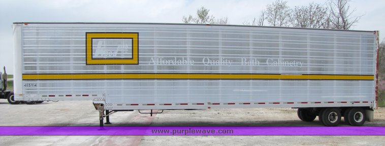 image for item 3035 1987 Great Dane van trailer