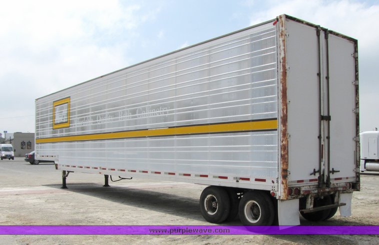 image for item 3035 1987 Great Dane van trailer