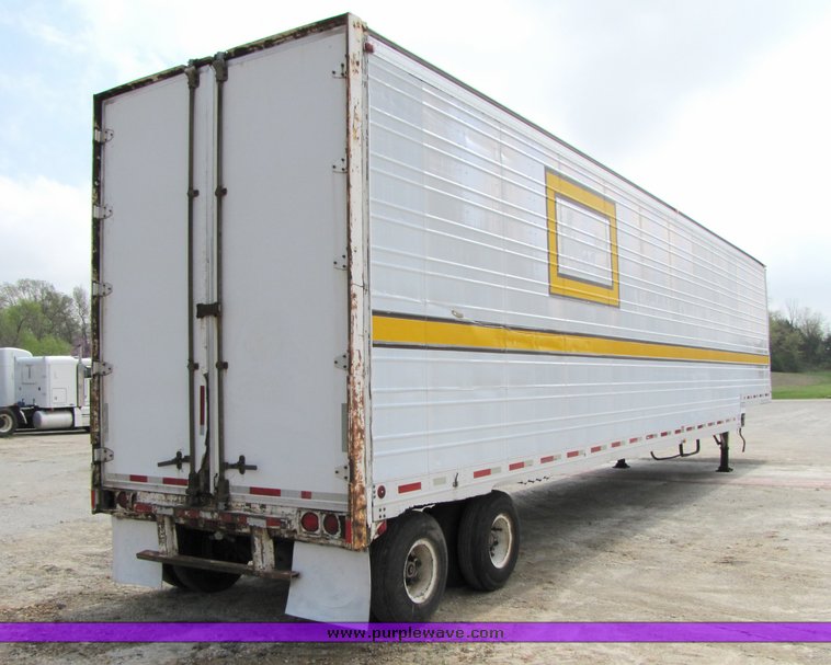 image for item 3035 1987 Great Dane van trailer