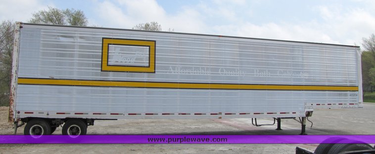 image for item 3035 1987 Great Dane van trailer
