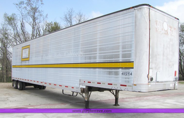 image for item 3035 1987 Great Dane van trailer