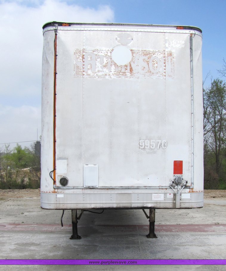 image for item 3035 1987 Great Dane van trailer