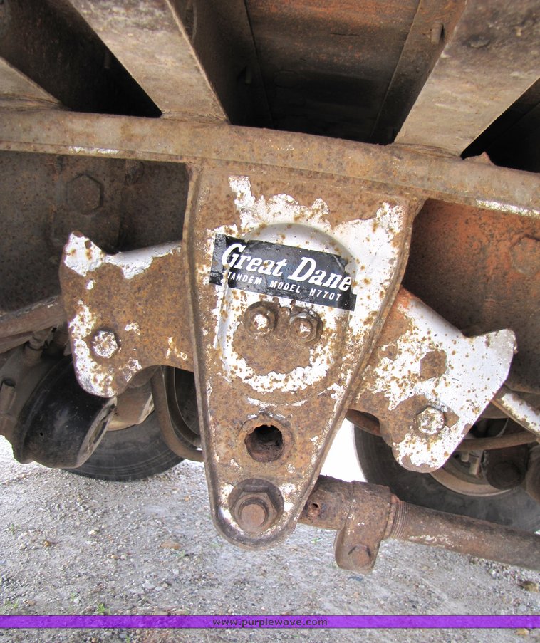 image for item 3035 1987 Great Dane van trailer