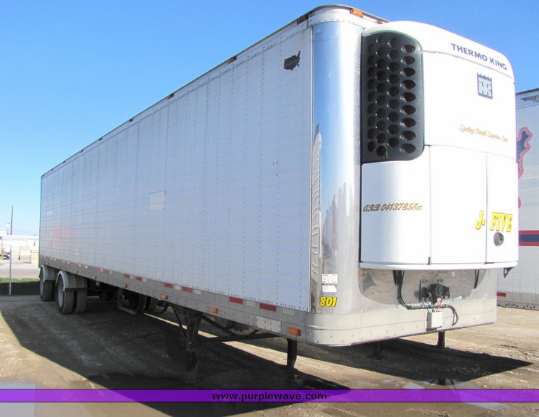 image for item 3042 1999 Wabash refrigerated trailer