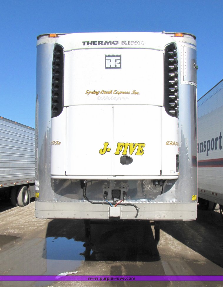 image for item 3042 1999 Wabash refrigerated trailer