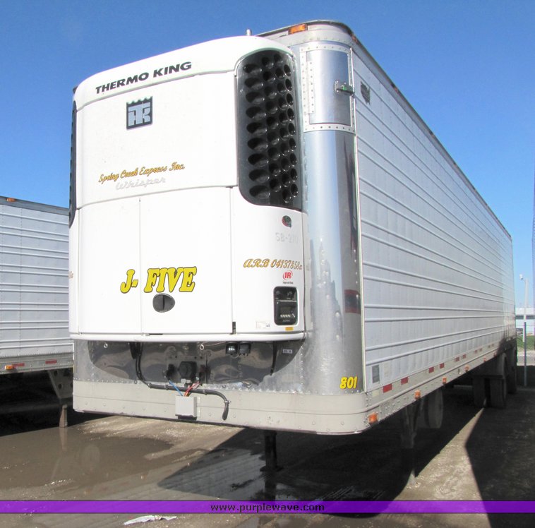 image for item 3042 1999 Wabash refrigerated trailer
