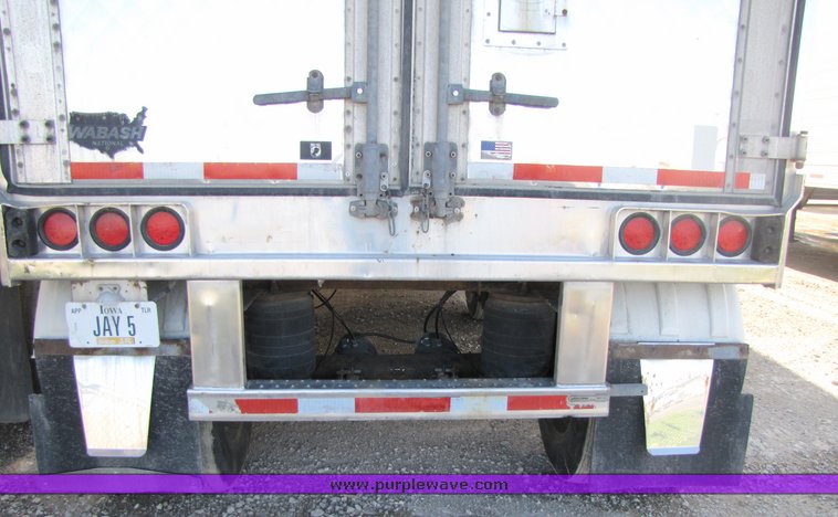 image for item 3042 1999 Wabash refrigerated trailer